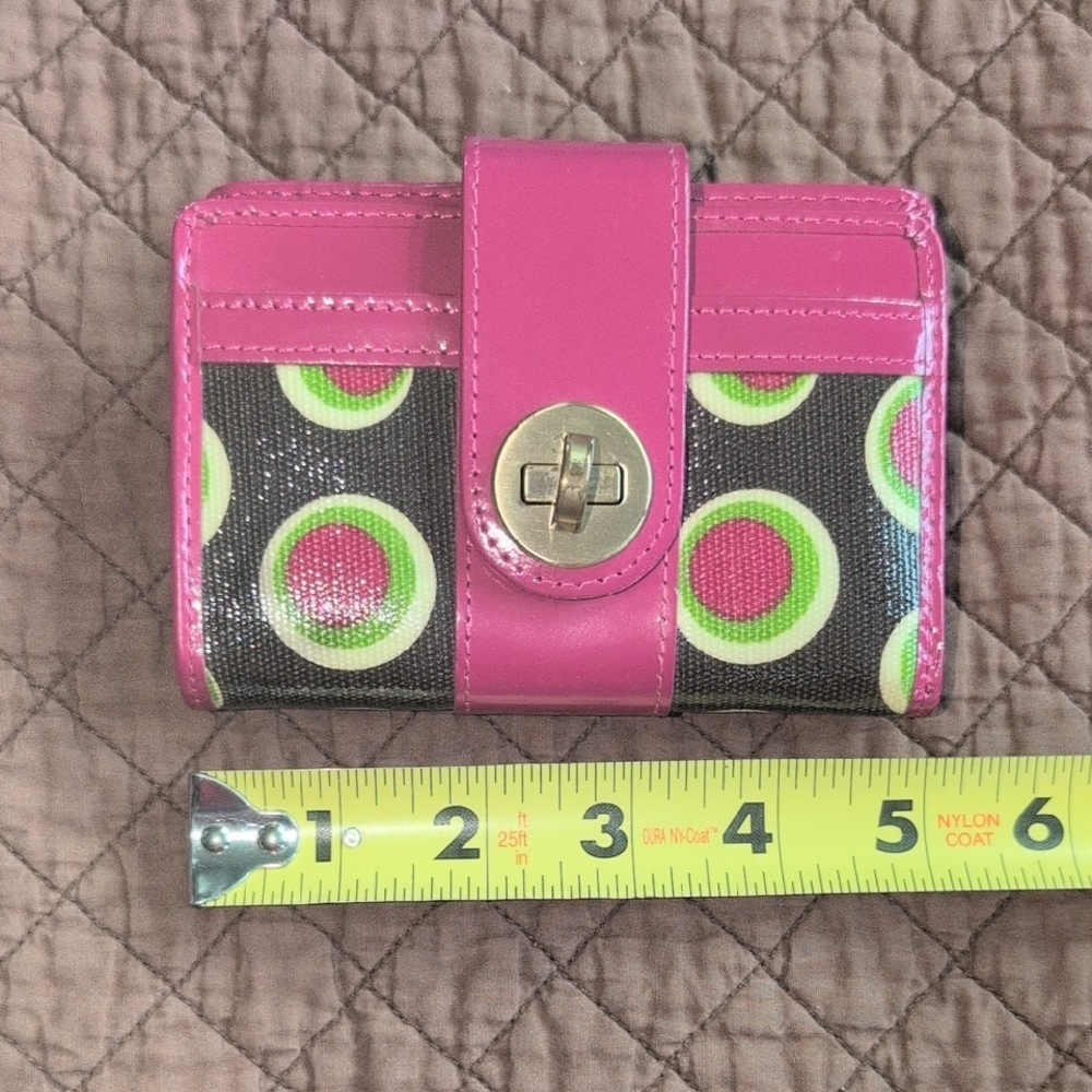 Vibrant Pink and Green Watermelon Wallet
